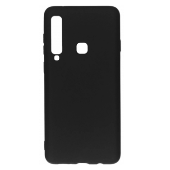 Silicone Case Soft Back Cover for Samsung A920 Galaxy A9 2018 - Χρώμα: Μαύρο