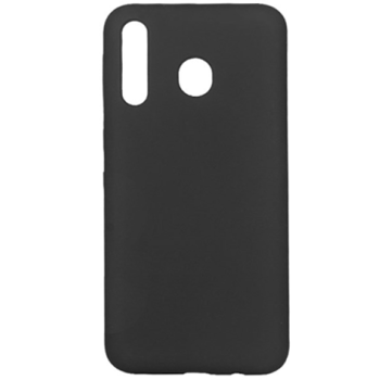Silicone Case Soft Back Cover for Samsung M30 - Χρώμα: Μαύρο