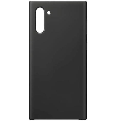 Silicone Case Soft Back Cover for Samsung N970 Galaxy Note 10 - Χρώμα: Μαύρο