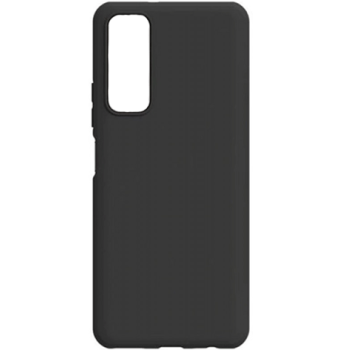 Silicone Case Soft Back Cover for Huawei P Smart 2021 - Color: Black