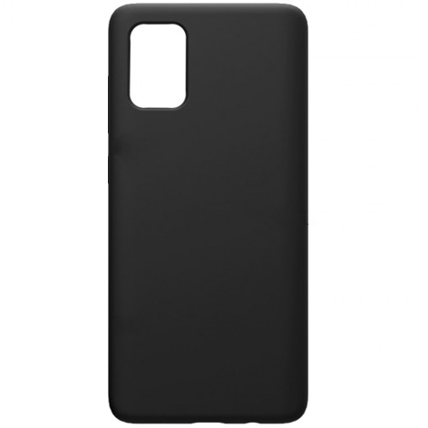 Silicone Case Soft Back Cover for Xiaomi Mi 11 i - Color: Μαύρο