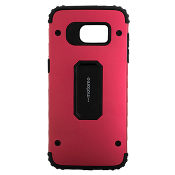 Θήκη Motomo Shockproof Metal για Samsung G935 Galaxy S7 Edge - Color: Fuchsia