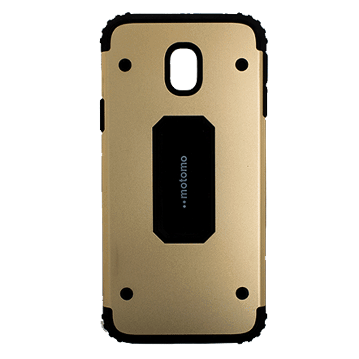 Θήκη Motomo Shockproof Metal για Samsung J330 Galaxy J3 2017 - Color: Gold