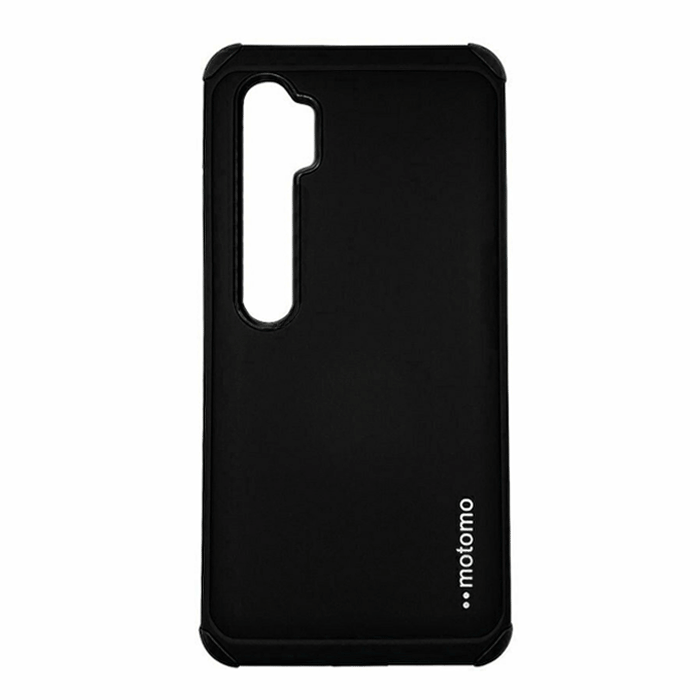 Back Cover Motomo Tough Armor Case for Xiaomi Redmi Note 10 - Color: Black