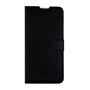 Leather Book Case with Clip for Samsung G990B Galaxy S22 Ultra- Color: Black