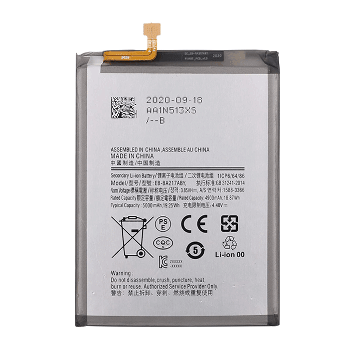 Battery Compatible for Samsung Galaxy EB-BA217ABY for A21s A217F - 5000mAh