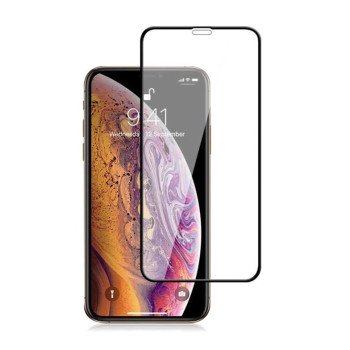 Screen Protector Full Glue Tempered Glass 9D for Apple iPhone 7/8 - Color: Black