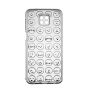 Silicone Case with Emoji for Xiaomi Redmi Note 9S - Color: Clear