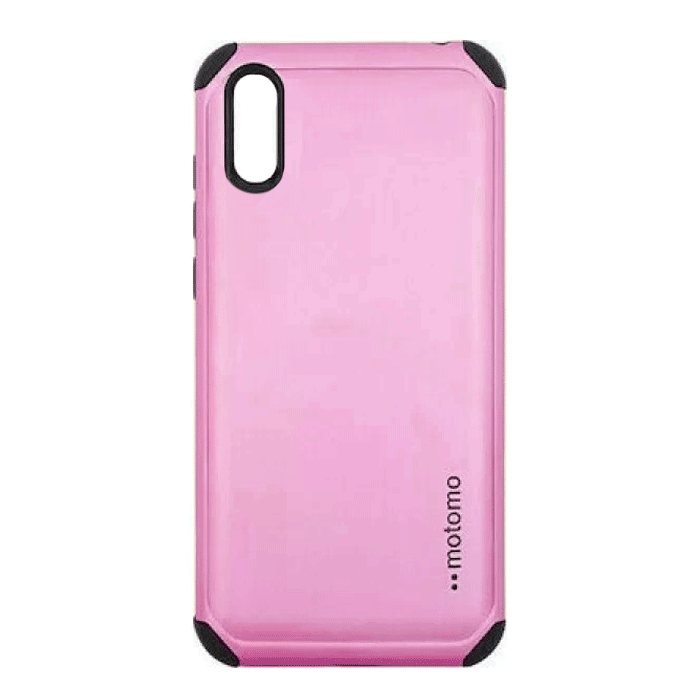Back Cover Motomo Tough Armor Case for Xiaomi Redmi 9A - Color: Pink