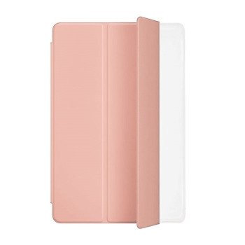 Θήκη Slim Smart Tri-Fold Cover για Samsung Galaxy Tab A7 Lite T220 - Χρώμα: Χρυσό Ροζ