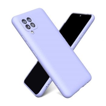 Silicone Case For Samsung Galaxy A22 4G - Color : Bordo