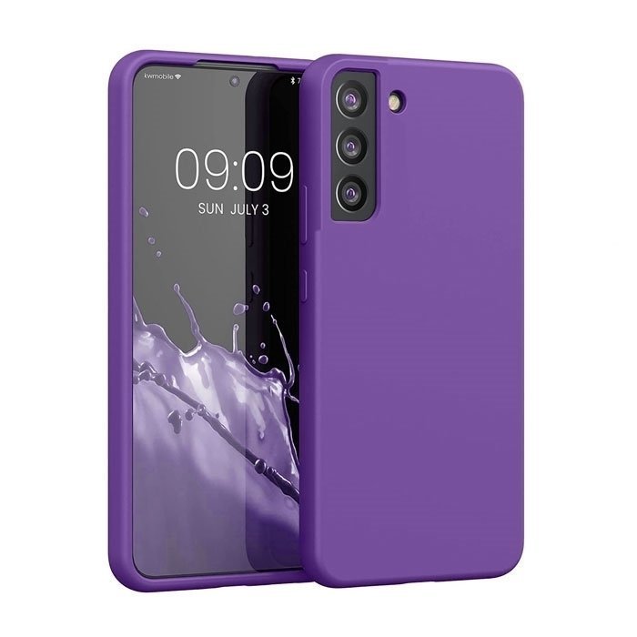 Silicone Case For Xiaomi Poco X3 Pro- Color : Purple