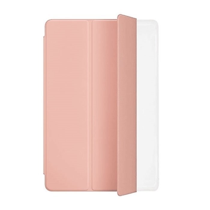 Slim Smart Tri-Fold Cover For Samsung Galaxy Tab A7/T505 - Color : Rose Gold