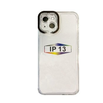 Fashion Candy Color With Colored Frame Camera For Iphone 13 - Color : Black