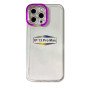 Fashion Candy Color With Colored Frame Camera For  Iphone 13 Pro Max - Color : Purple