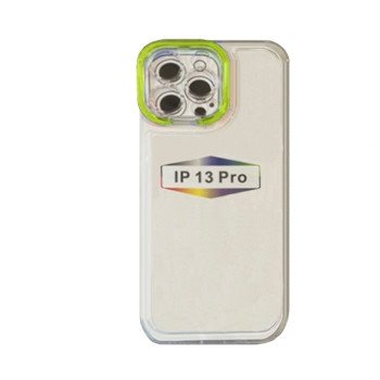 Fashion Candy Color With Colored Frame Camera For Iphone 13 Pro - Color : Green