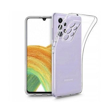 Θήκη Πλάτης Σιλικόνης Anti Shock 1.5mm για Samsung Galaxy A33 5G - Χρώμα: Διάφανο