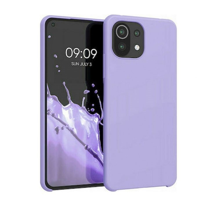 Silicone Case For Xiaomi MI 11 Lite 5g- Color : Bordo