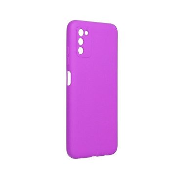 Silicone Case For Samsung Galaxy A03S  - Color : Purple