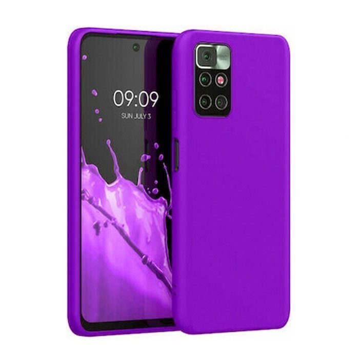 Silicone Case For Xiaomi Redmi 10  - Color : Purple