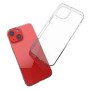 Θήκη Πλάτης Σιλικόνης Anti Shock 1.5mm για iphone 13 - Χρώμα: Διαφανές