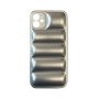Silicone Back Cover wavy for Apple IPhone 11 - Color: Silver