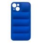 Silicone Back Cover wavy for Apple IPhone 13 - Color: Blue