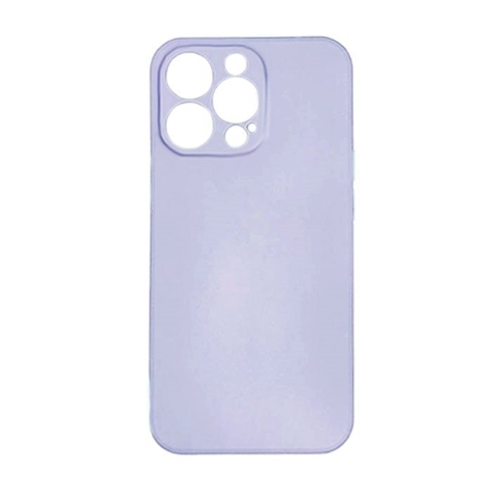 Soft Back Cover For Iphone 14 Pro Max - Color: Lila
