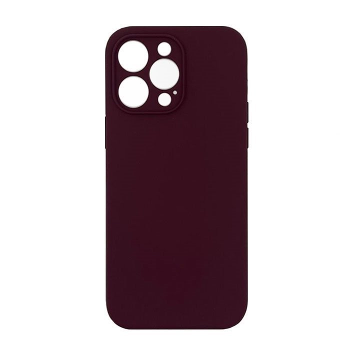 Soft Back Cover For Iphone 14 Pro Max - Color: Bordeaux
