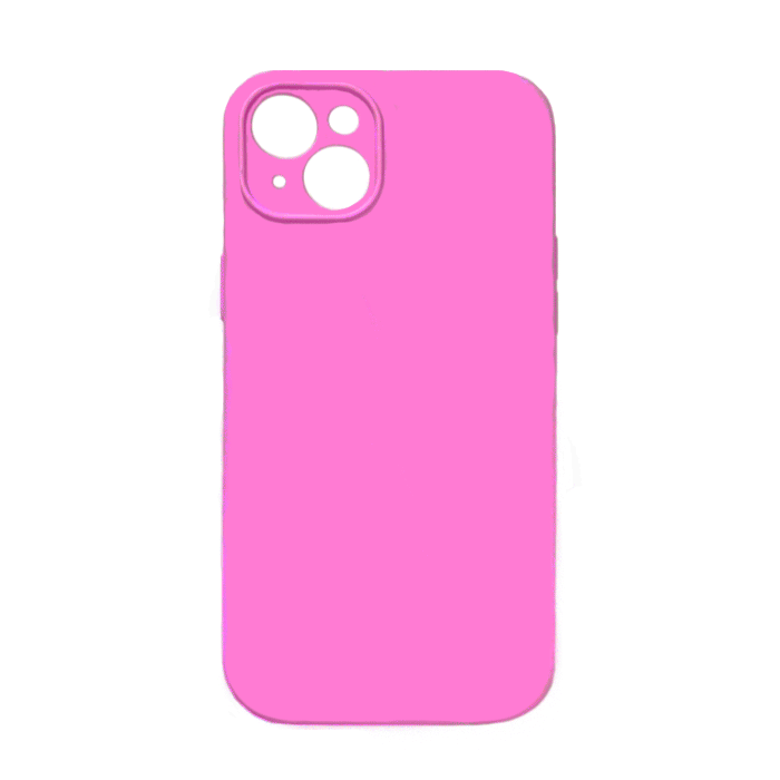 Soft Back Cover For Iphone 14 Plus/14 Max - Color: Fuchsia