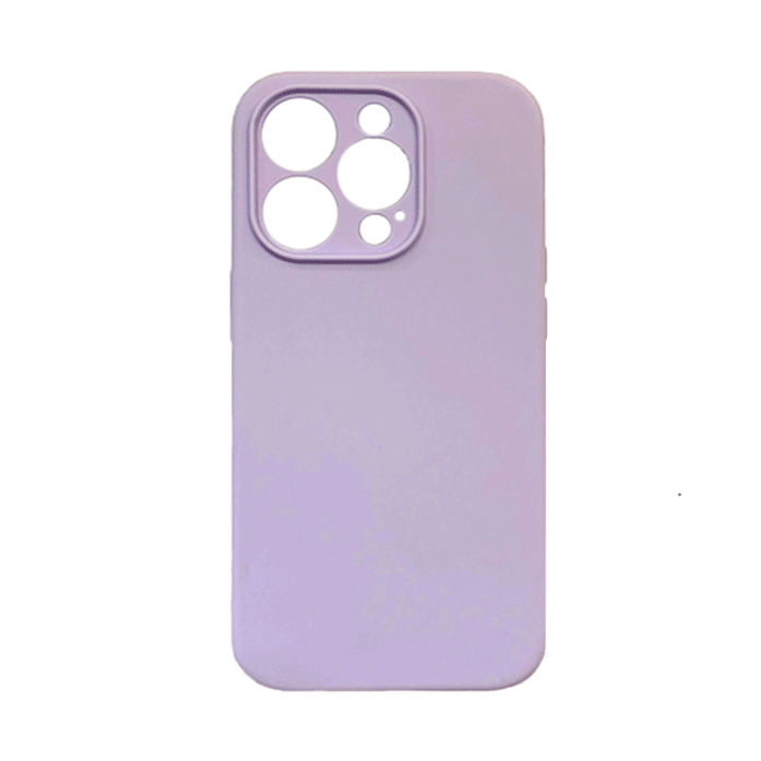 Soft Back Cover For Iphone 14 Pro - Color: Lila