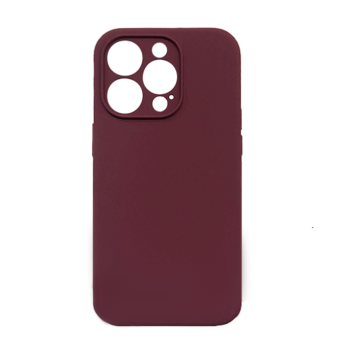 Soft Back Cover For Iphone 14 Pro - Color: Bordeaux