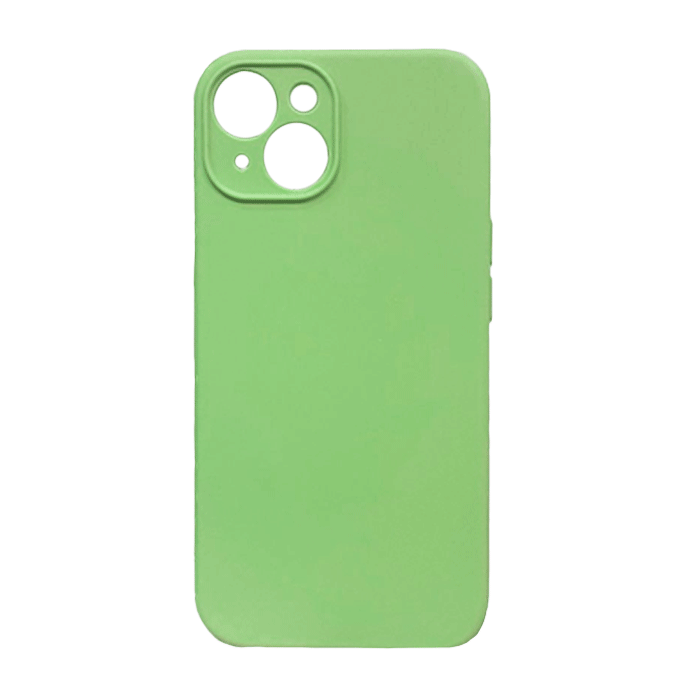Soft Back Cover For Iphone 14 - Color: Dark Green