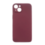 Soft Back Cover For Iphone 14 - Color: Bordeaux