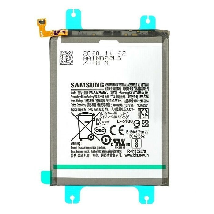 Battery Samsung EB-BA426ABY Battery for Galaxy A72 5000mAh Bulk