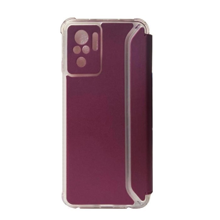 OEM New Elegance Book For Xiaomi Redmi Note 10S - Color : Bordo