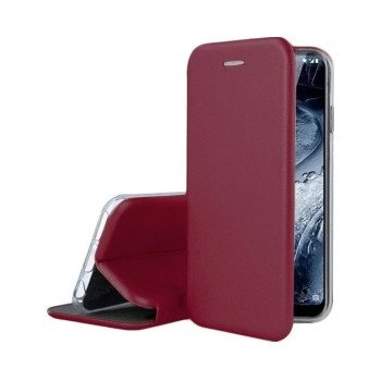 OEM New Elegance Book For Xiaomi Redmi 10 - Color : Bordo