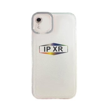 Fashion Candy Color With Colored Frame Camera For Iphone XR - Color: Grey