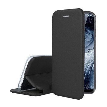 OEM Smart Magnet Elegance Book for Apple iPhone 14 Plus - Color : Black