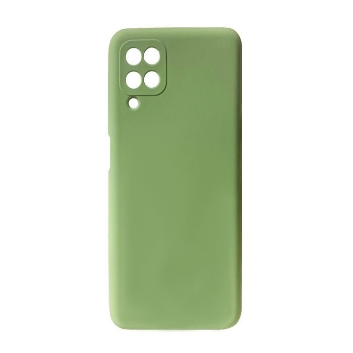 Soft HQ Silicone Back Case for Samsung Galaxy A12 A125 - Color : Green