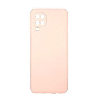 Soft HQ Silicone Back Case for Samsung Galaxy A12 A125 - Color : Pink