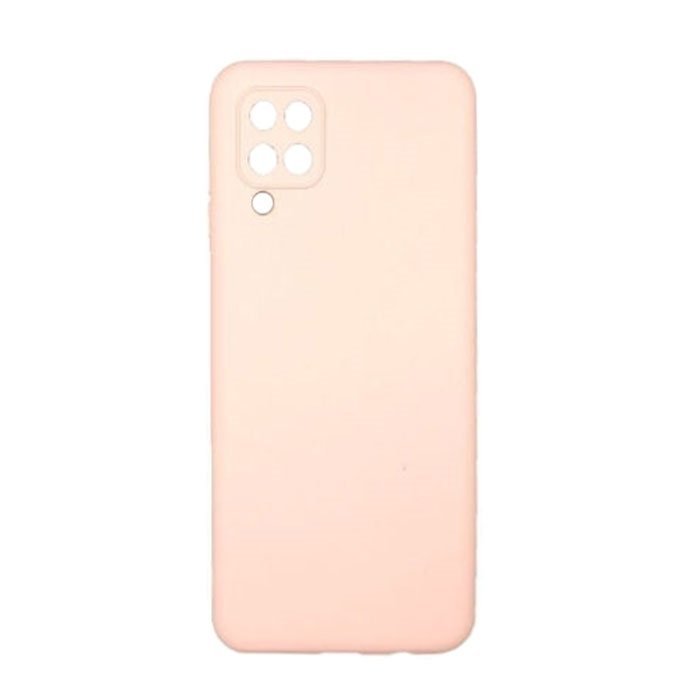 Soft HQ Silicone Back Case for Samsung Galaxy A12 A125 - Color : Pink