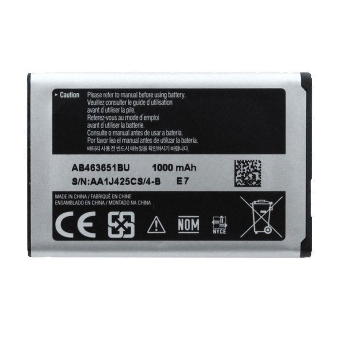 Samsung Συμβατή AB463651BU Battery for L700/ C6112/ S5600 - 1000 mAh