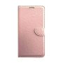 Leather Book Case with Clip for Xiaomi Redmi Note 10 Pro - Color: Rose Gold