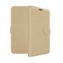 Leather Book Case with Clip for Xiaomi Redmi Note 3 - Color: Gold