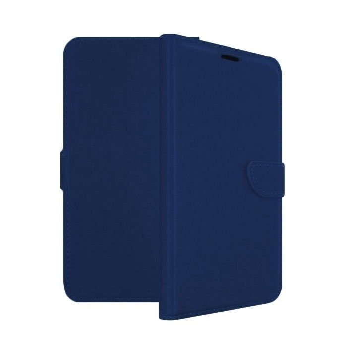 Stand Leather Wallet with Clip for Huawei P9 - Color: Blue