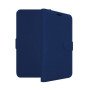 Stand Leather Wallet with Clip for Huawei P8 - Color: Blue