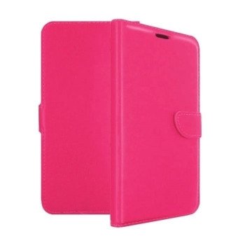 Stand Leather Wallet with Clip for Samsung N950F Galaxy Note 8 - Color: Pink