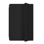 Slim Smart Tri-Fold Cover New Design HQ For Samsung T970/ T975/ X800/ T730/ Galaxy Tab S7 Plus / S8 Plus - Color: Black