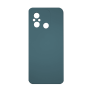 Silicone Back Case Soft For Xiaomi Redmi 12C - Color: Blue
